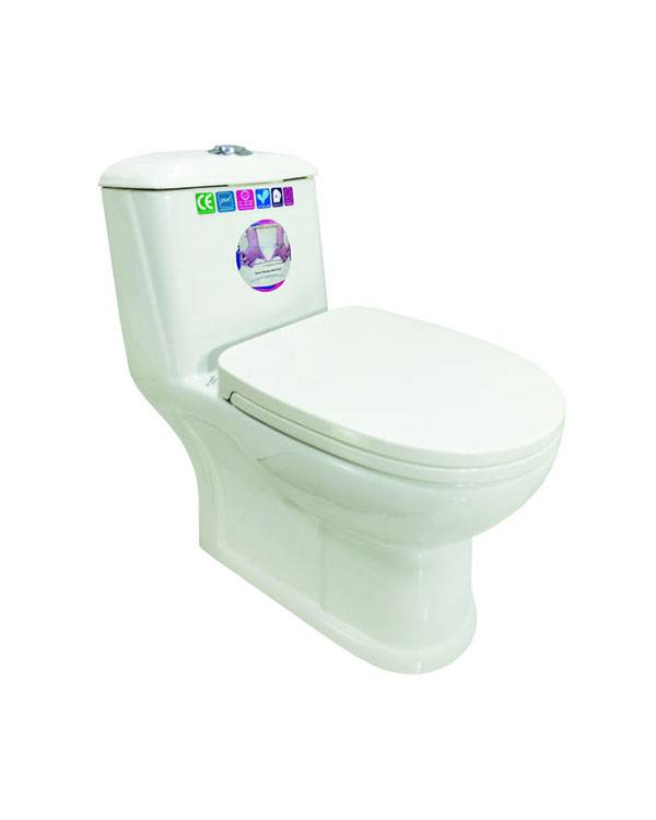 توالت فرنگی_چینی مروارید-سرویس بهداشتی_ مدل ورنا_شیرآلات شاپ