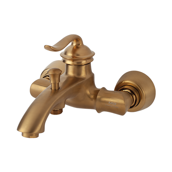 طلایی مات3 شیر حمام کسری مدل دانوب طلامات