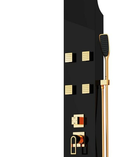 پنل دوش فریز شاور مشکی طلایی R460